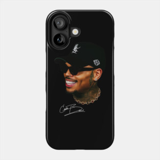 Chris Brown -  Funny, Humorous, Gift Idea, Best for Fans, Lovers, Women, Men, Girls, for Birthday, Christmas, World, Music Tour, Concert, Pop Art, RnB, Festival Wear, Middle Finger, Outfit, R&B, Hip Hop, XX, V2,  Breezy, Bowl, Club Apparel, Merch, Phone Case