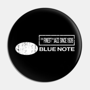 Blue Note Record Label Pin