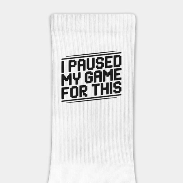 I Paused My Game For This by Frank Ring