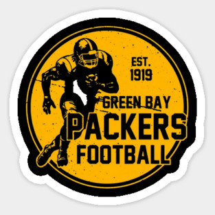 Retro Packers Sticker