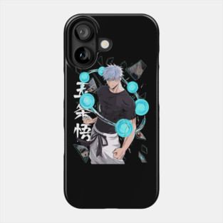 Jujutsu Kaisen Gojo Six Eyes Unleashed Phone Case