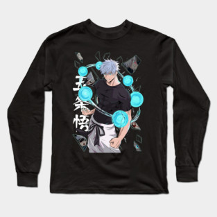 Jujutsu Kaisen Gojo Six Eyes Unleashed Long Sleeve T-Shirt