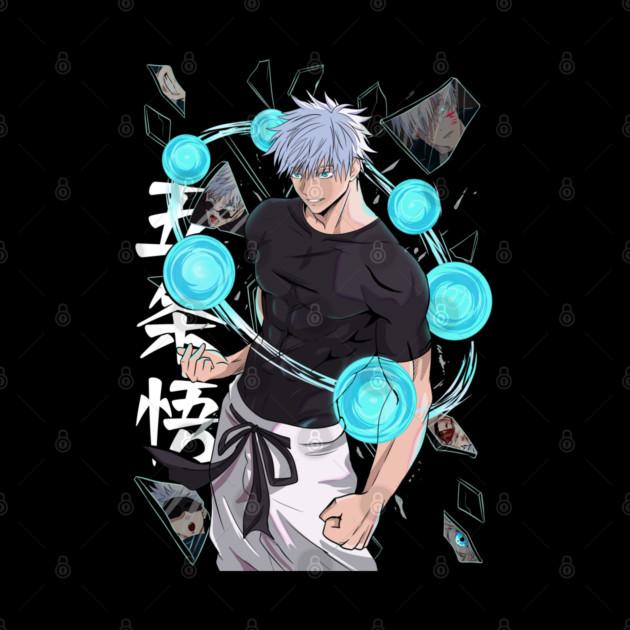 Jujutsu Kaisen Gojo Six Eyes Unleashed by Otaku Vibes