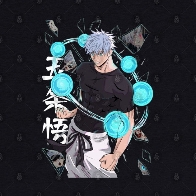 Jujutsu Kaisen Gojo Six Eyes Unleashed by Otaku Vibes