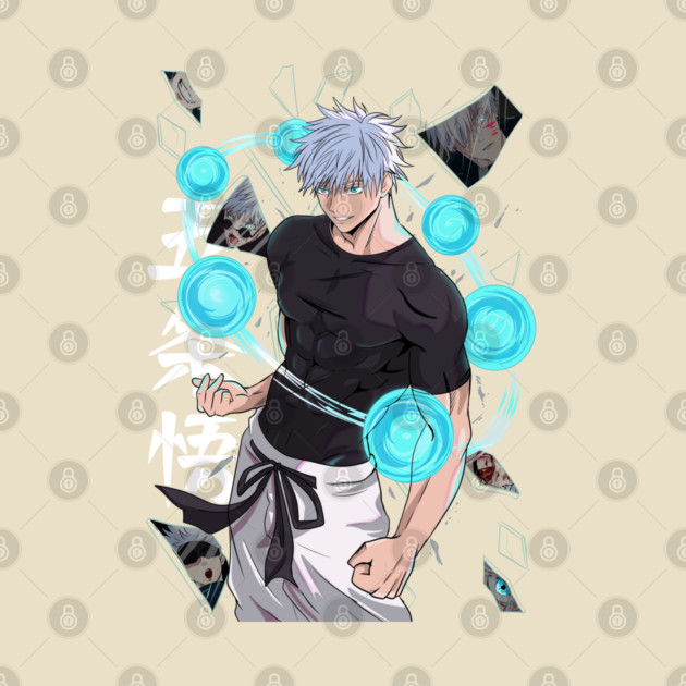 Jujutsu Kaisen Gojo Six Eyes Unleashed by Otaku Vibes