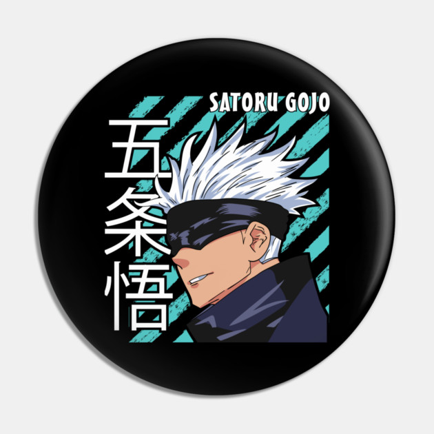 Jujutsu Kaisen Satoru Gojo Pin by Otaku Vibes