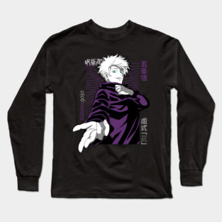 Jujutsu Kaisen Gojo Power Unleashed Long Sleeve T-Shirt