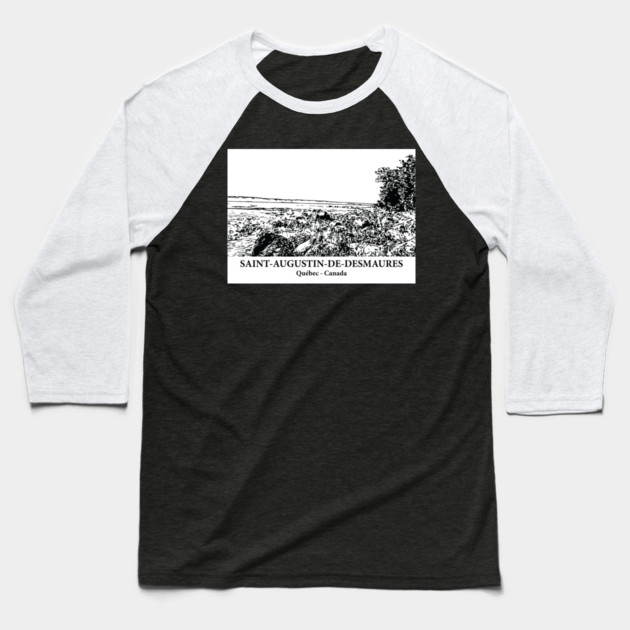 Saint-Augustin-de-Desmaures - Québec Baseball T-Shirt by Lakeric