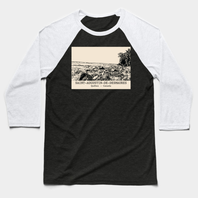 Saint-Augustin-de-Desmaures - Québec Baseball T-Shirt by Lakeric