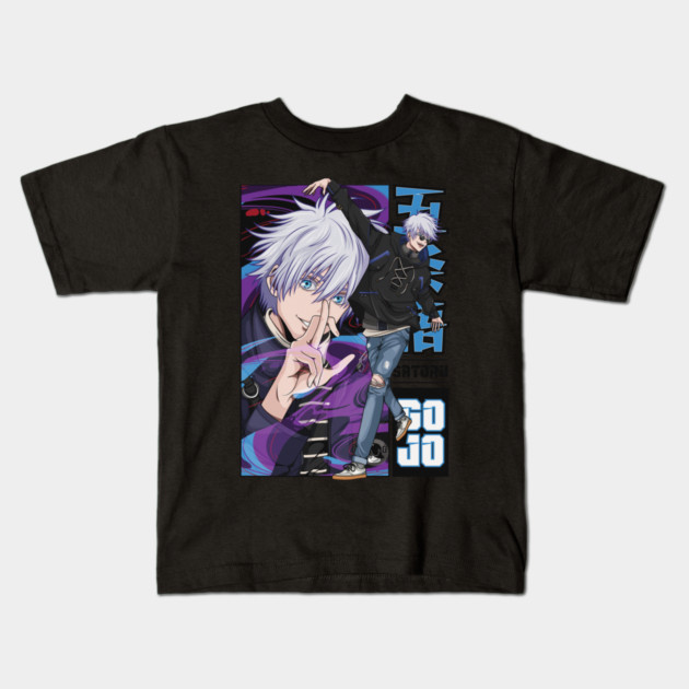 Jujutsu Kaisen Gojo Cursed Technique Reversal Kids T-Shirt by Otaku Vibes