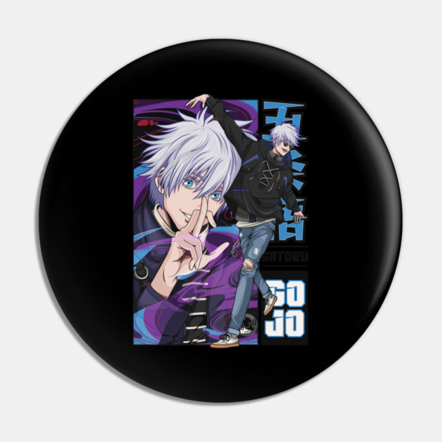 Jujutsu Kaisen Gojo Cursed Technique Reversal Pin by Otaku Vibes