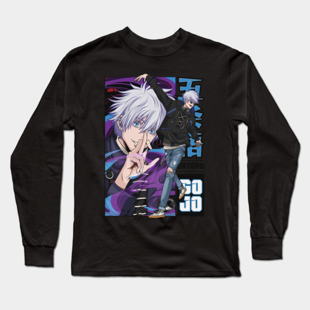 Jujutsu Kaisen Gojo Cursed Technique Reversal Long Sleeve T-Shirt by Otaku Vibes