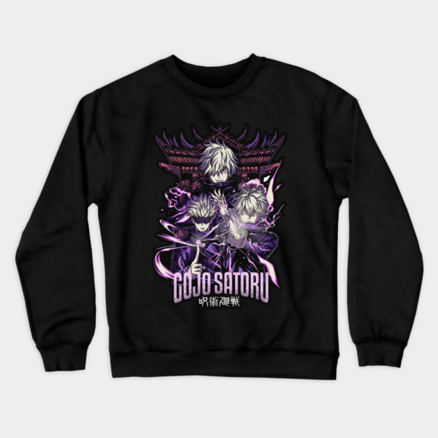 Jujutsu Kaisen Gojo Hollow Purple Attack Crewneck Sweatshirt by Otaku Vibes
