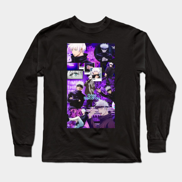 Jujutsu Kaisen Gojo Flashback Scene Art Long Sleeve T-Shirt by Otaku Vibes