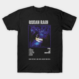 ECHO & THE BUNNYMEN - OCEAN RAIN || ALBUM TRACKLIST || T-Shirt