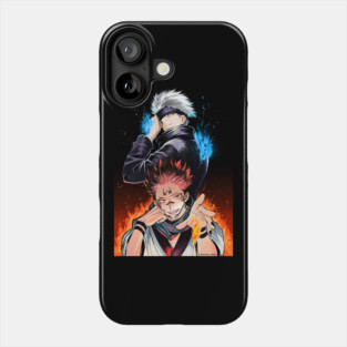 Jujutsu Kaisen Gojo vs Sukuna Intense Duel Phone Case