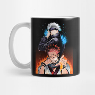 Jujutsu Kaisen Gojo vs Sukuna Intense Duel Mug