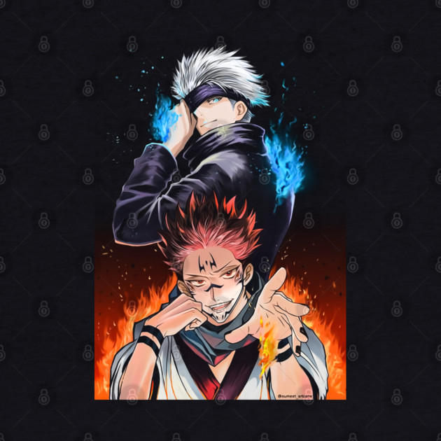 Jujutsu Kaisen Gojo vs Sukuna Intense Duel by Otaku Vibes