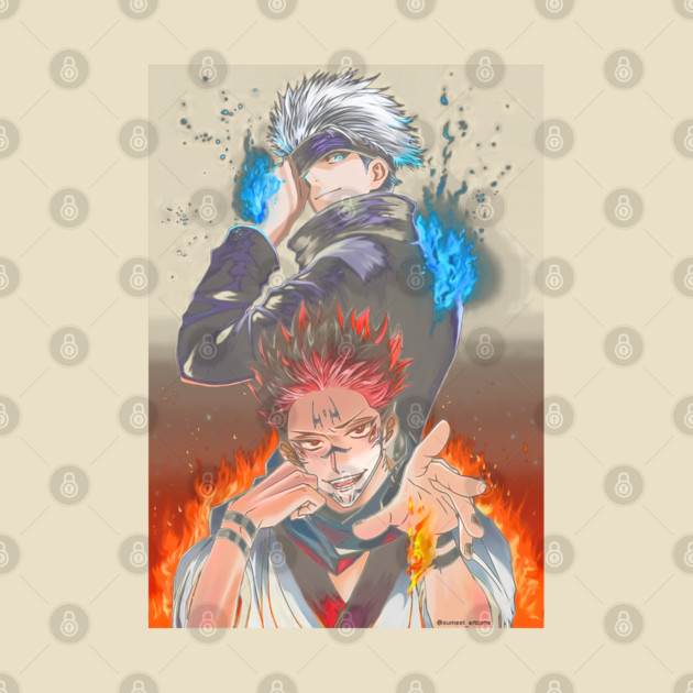 Jujutsu Kaisen Gojo vs Sukuna Intense Duel by Otaku Vibes