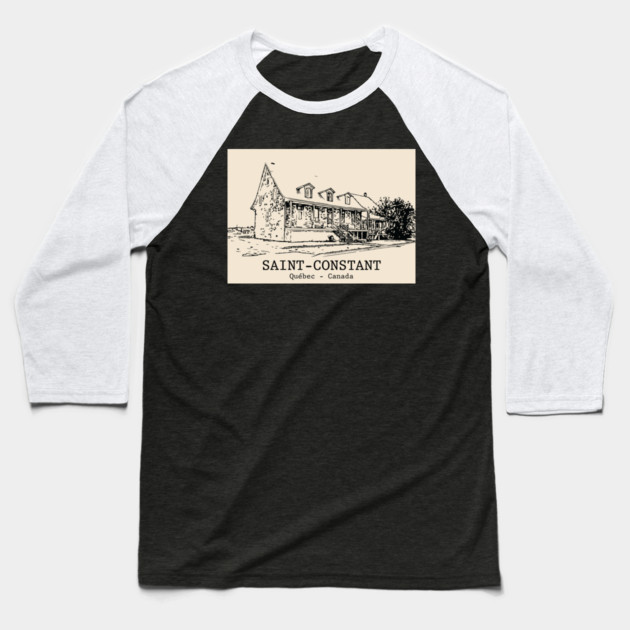 Saint-Constant - Québec Baseball T-Shirt by Lakeric