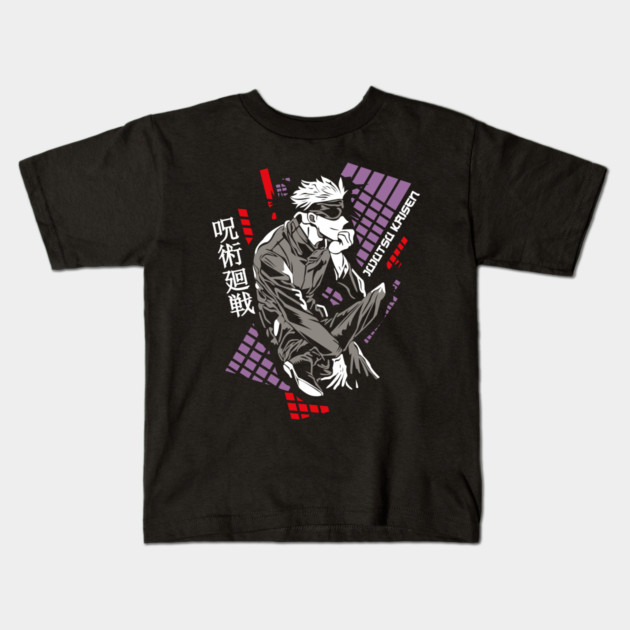 Jujutsu Kaisen - Satoru Gojo Cool Design Kids T-Shirt by Otaku Vibes