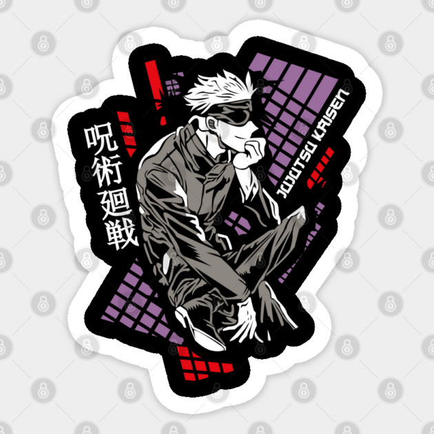 Jujutsu Kaisen - Satoru Gojo Cool Design Sticker by Otaku Vibes