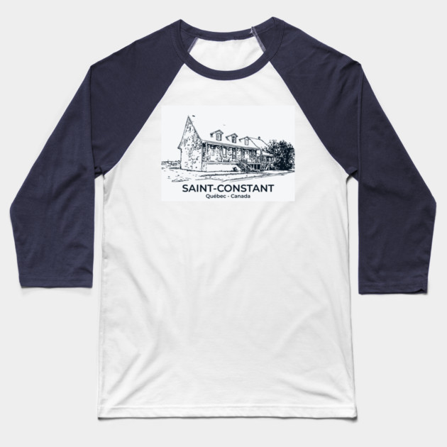 Saint-Constant - Québec Baseball T-Shirt by Lakeric