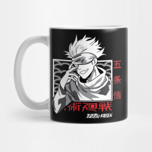 Jujutsu Kaisen Gojo Blindfold Off Moment Mug