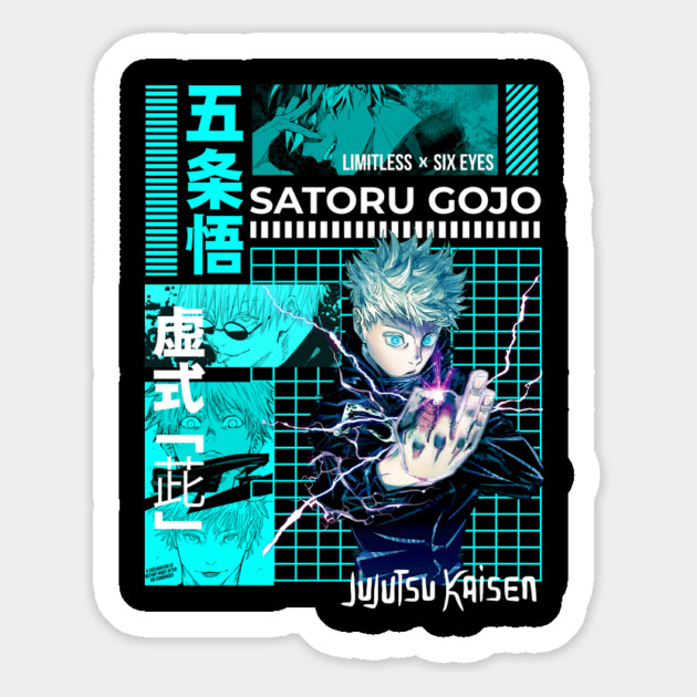 Jujutsu Kaisen Gojo Hollow Purple Attack Magnet by Otaku Vibes