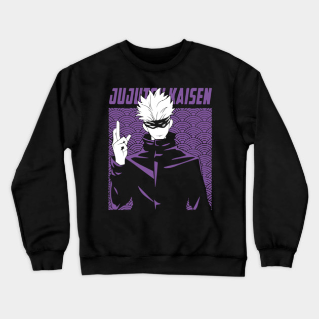 Jujutsu Kaisen Gojo Infinity Domain Expansion Crewneck Sweatshirt by Otaku Vibes
