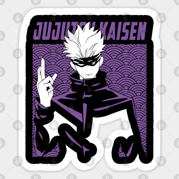 Jujutsu Kaisen Gojo Infinity Domain Expansion Sticker by Otaku Vibes