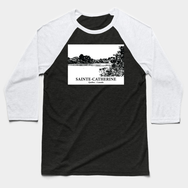 Sainte-Catherine - Québec Baseball T-Shirt by Lakeric