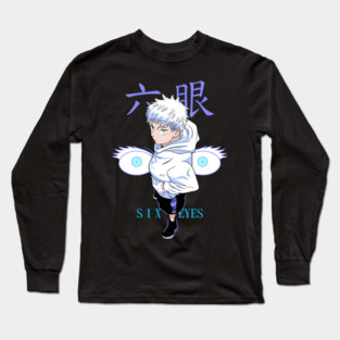Satoru Gojo Kid Six Eyes - Jujutsu Kaisen Long Sleeve T-Shirt