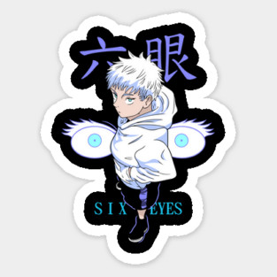 Satoru Gojo Kid Six Eyes - Jujutsu Kaisen Sticker