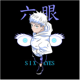Satoru Gojo Kid Six Eyes - Jujutsu Kaisen Posters and Art