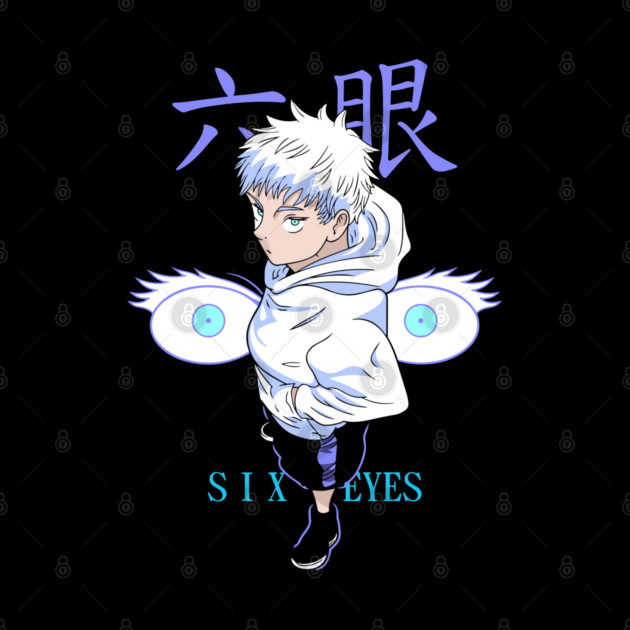 Satoru Gojo Kid Six Eyes - Jujutsu Kaisen by Otaku Vibes