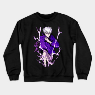 Jujutsu Kaisen Gojo in Battle Mode Art Crewneck Sweatshirt