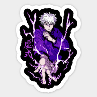 Jujutsu Kaisen Gojo in Battle Mode Art Magnet