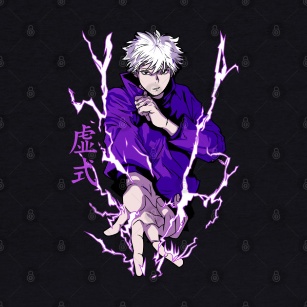 Jujutsu Kaisen Gojo in Battle Mode Art by Otaku Vibes