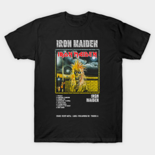 IRON MAIDEN - IRON MAIDEN || ALBUM TRACKLIST || T-Shirt