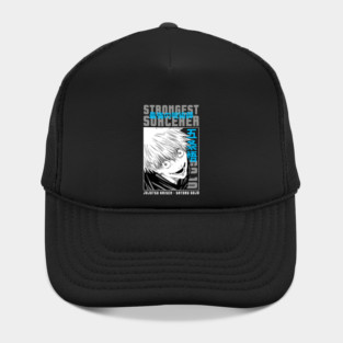 Jujutsu Kaisen Gojo Blue Glow Aura Art Hat