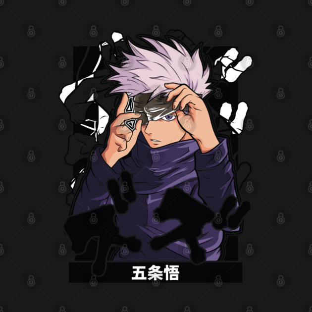 Jujutsu Kaisen - Gojo Blindfold Off by Otaku Vibes