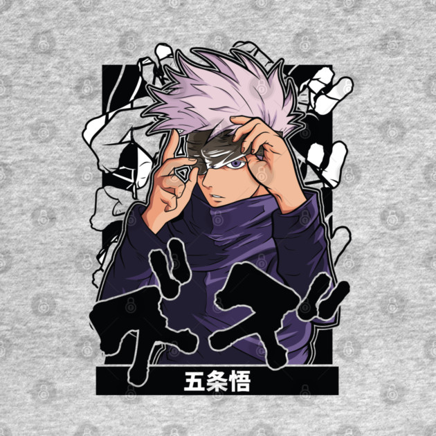 Jujutsu Kaisen - Gojo Blindfold Off by Otaku Vibes