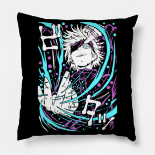 Satoru Gojo - Jujutsu Kaisen Anime Energy Burst Pillow