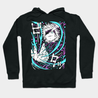 Satoru Gojo - Jujutsu Kaisen Anime Energy Burst Hoodie