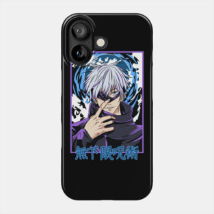 Jujutsu Kaisen Gojo Infinity Eyes Design Phone Case