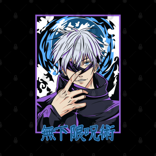 Jujutsu Kaisen Gojo Infinity Eyes Design by Otaku Vibes