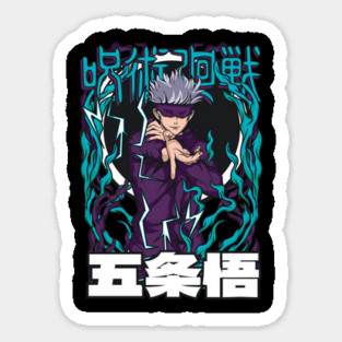 Jujutsu Kaisen Gojo Anime Energy Glow Magnet