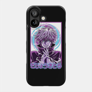 Jujutsu Kaisen Gojo Close-Up Power Stare Phone Case