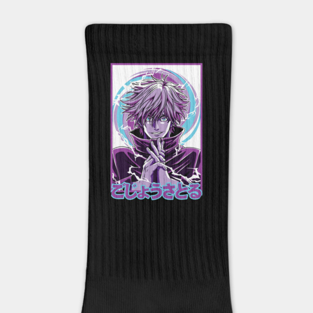 Jujutsu Kaisen Gojo Close-Up Power Stare by Otaku Vibes